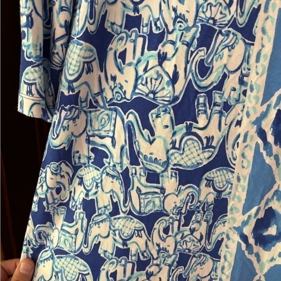 Lilly Pulitzer Ophelia Swing Dress in Get Trunky - size xs - Picture 7 of 7